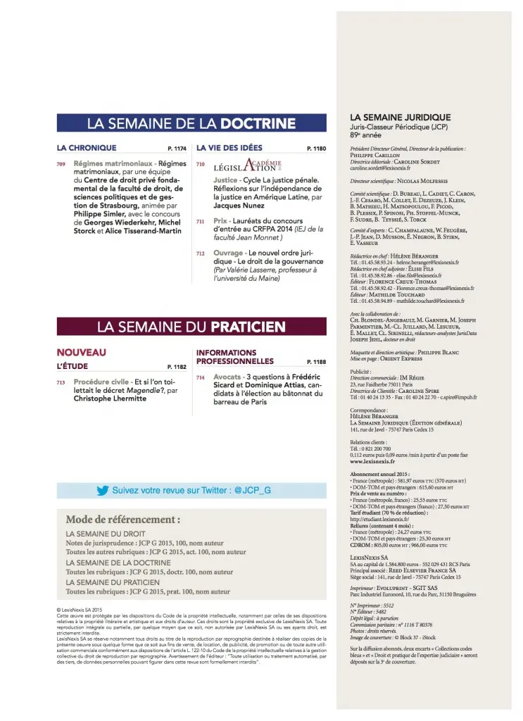 JCP 15 juin 2015 (2)